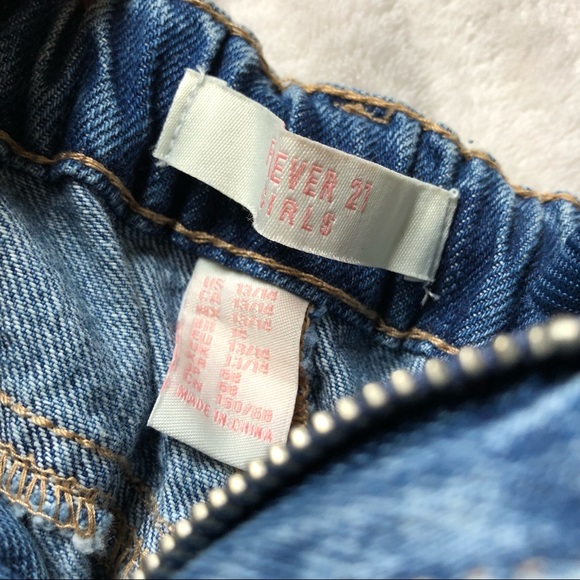 Forever 21 Girls Denim Skirt - Picture 2 of 4